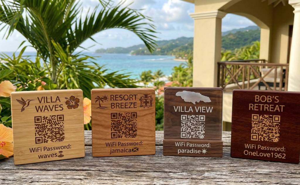 WiFi Password Plaques
