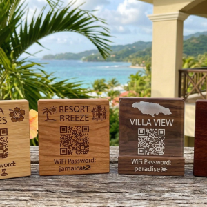 WiFi Password Plaques