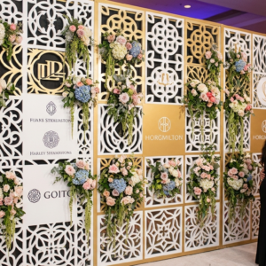 Event Step and Repeat Backdrop