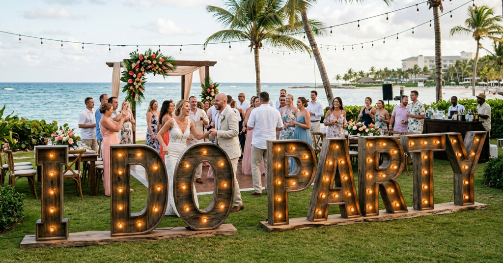 Oversized Marquee Letters
