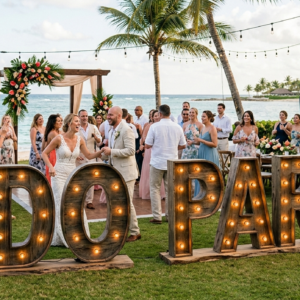 Oversized Marquee Letters