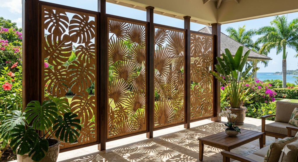 Perforated Privacy Screens