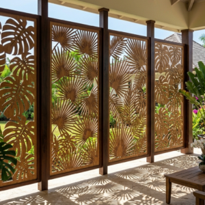 Perforated Privacy Screens