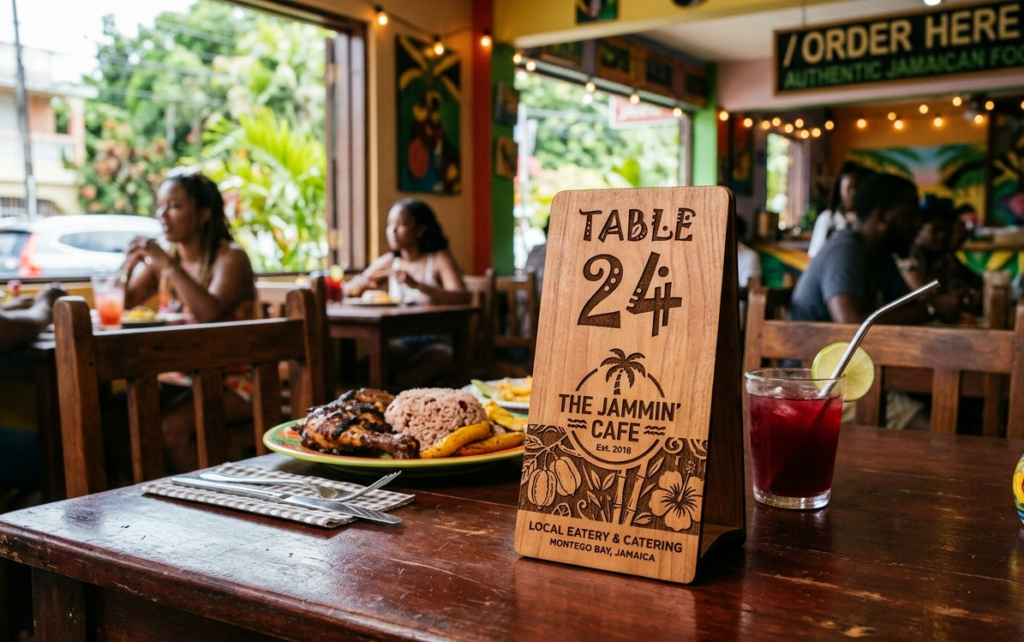 Table Number Tents