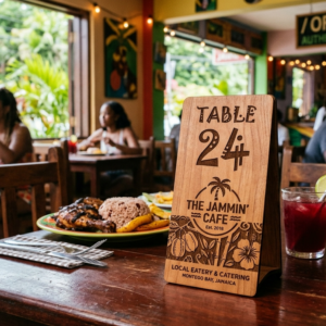 Table Number Tents