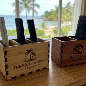 Wooden Remote Holder
