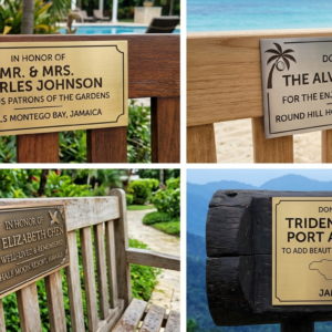 Outdoor Bench Plaques