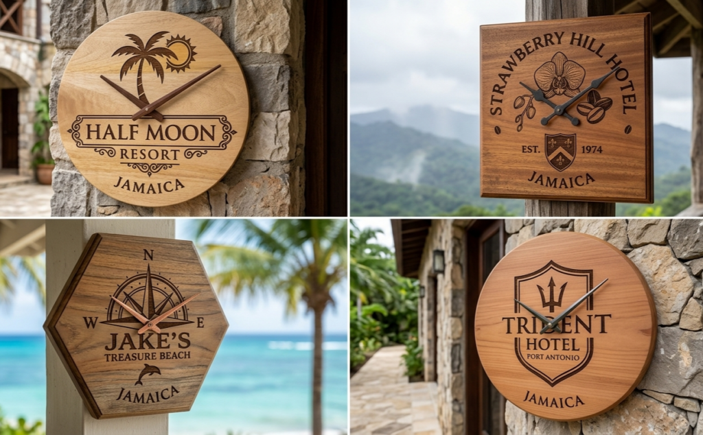 Outdoor Wooden Clocks