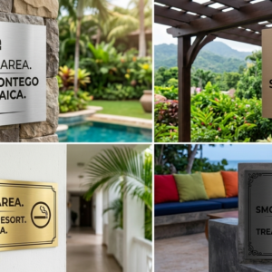 Smoking Area Signs