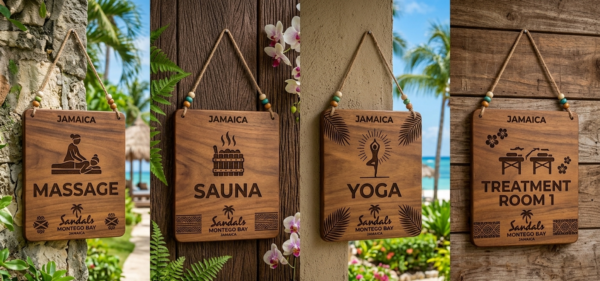 Spa Room Signs