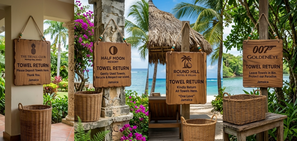 Towel Return Signs