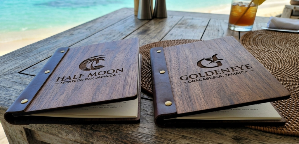 Wooden Menu